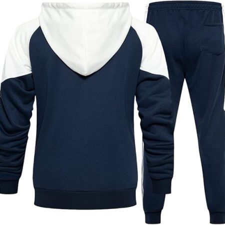 MANTORS Men's Hooded Athletic Tracksuit Casual 2-Piece Set​ - Image 2