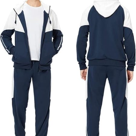 MANTORS Men's Hooded Athletic Tracksuit Casual 2-Piece Set​ - Image 3