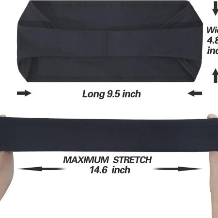 Mens Running Headband,5Pack,Mens Sweatband Sports Headband - Image 2