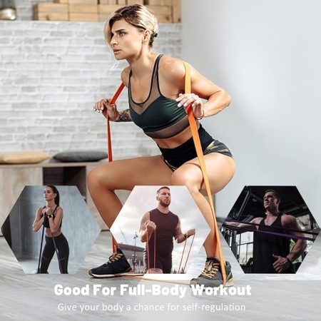 Resistance Bands Set – Pull Up Assist Bands for Men and Women​ - Image 5