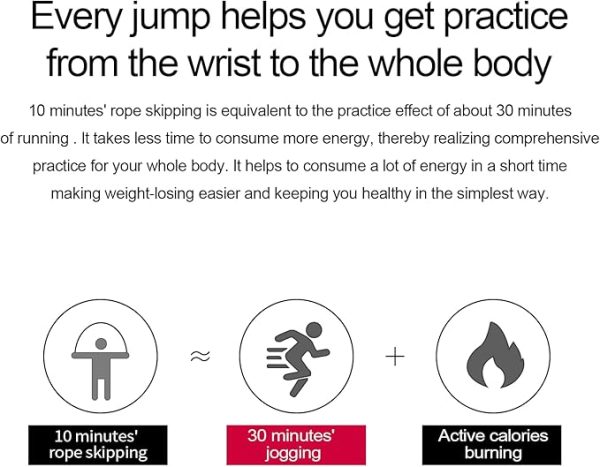 High-Speed Adjustable Skipping Rope - Image 5