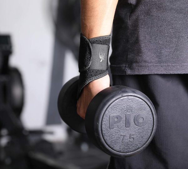HiRui 2 Pack Wrist Compression Strap and Wrist Brace Sport Wrist Support for Fitness - Image 3