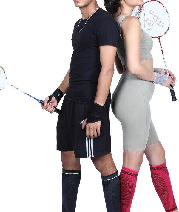 HiRui 2 Pack Wrist Compression Strap and Wrist Brace Sport Wrist Support for Fitness - Image 6