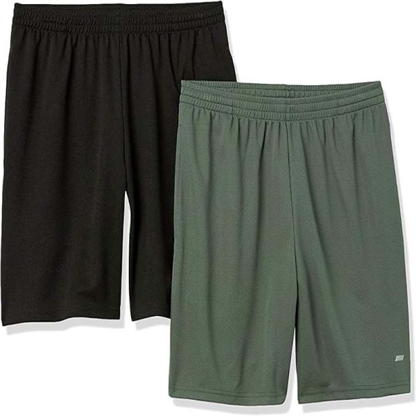 Men's Performance Tech Loose-Fit Shorts (Available in Big & Tall), Pack of 2