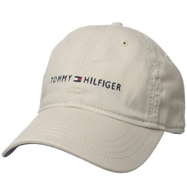 Tommy Hilfiger Men's Cotton Logo Adjustable Baseball Cap​