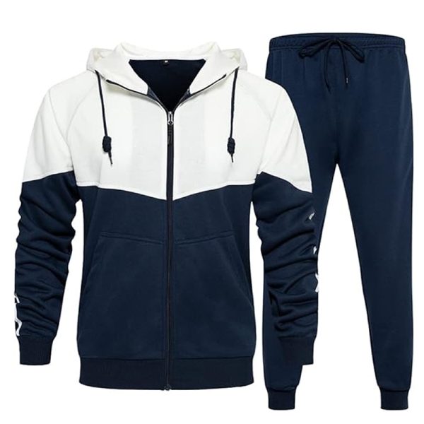 MANTORS Men's Hooded Athletic Tracksuit Casual 2-Piece Set​
