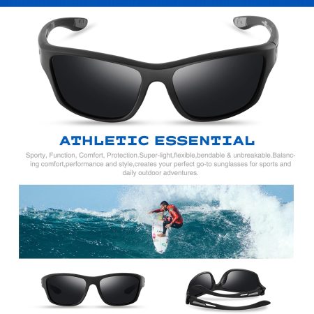 Freedom Polarized Sports Sunglasses for Men - Image 5