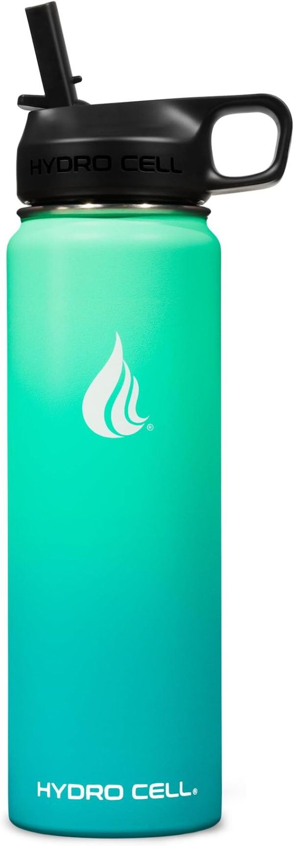 HYDRO CELL Stainless Steel Insulated Water Bottle with Straw - Image 7