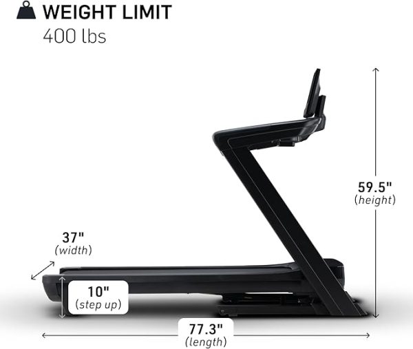 NordicTrack Commercial Series: Premium Foldable Treadmills, Incline & Decline, - Image 2