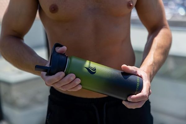 HYDRO CELL Stainless Steel Insulated Water Bottle with Straw - Image 5