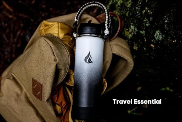 HYDRO CELL Stainless Steel Insulated Water Bottle with Straw - Image 4