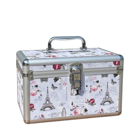 Portable Aluminum Alloy Makeup Box