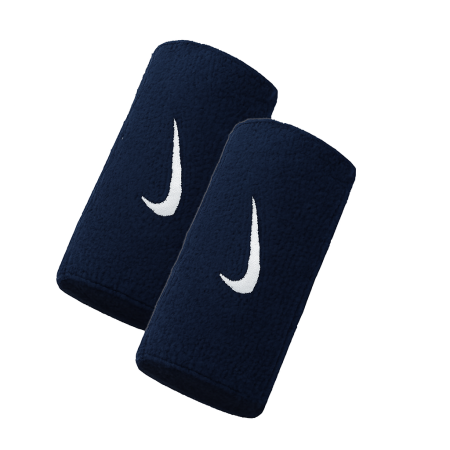 Nike Wristbands – Pair of Navy Blue Terrycloth