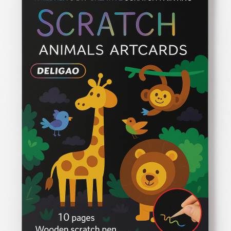 Scratch Art Cards Creative Color