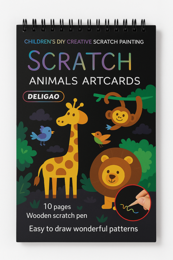 Scratch Art Cards Creative Color - Multisports.com : E-Commerce Revolution