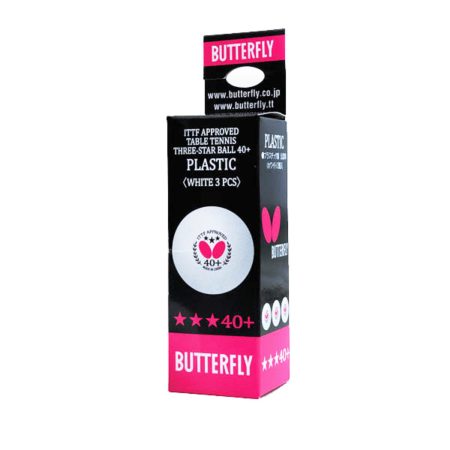 Butterfly Official High-Quality Table Tennis Balls