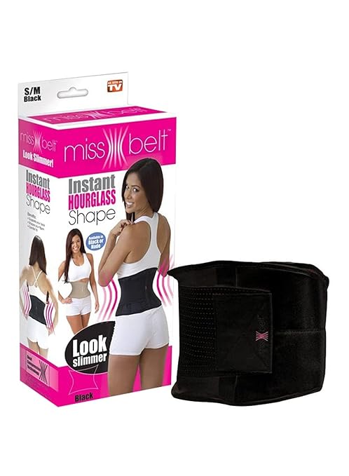 Dubai Gallery Miss Belt – Adjustable Waist Trainer Slimming Belt for Instant Waist Shaping & Back Support – Comfortable Compression for Women – Ideal for Daily Wear or Workout