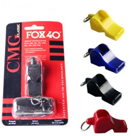 Fox 40 Classic Plastic Sports Referee Whistle