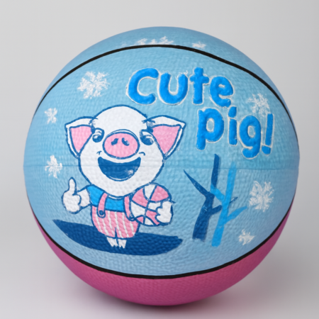 Cute Pig Basketball for Kids